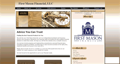 Desktop Screenshot of firstmasonfinancial.com